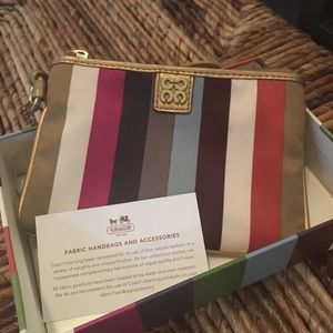 Coach brand wristlet